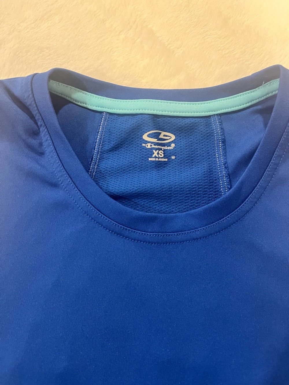 C9 by Champion Blue Active Mesh Racerback Tank Top - XS - Picture 3 of 7